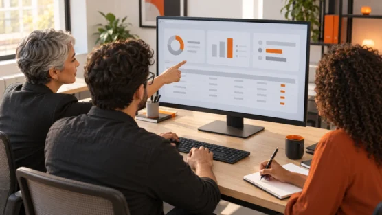 Análise de dados em treinamento corporativo: indicadores e limites