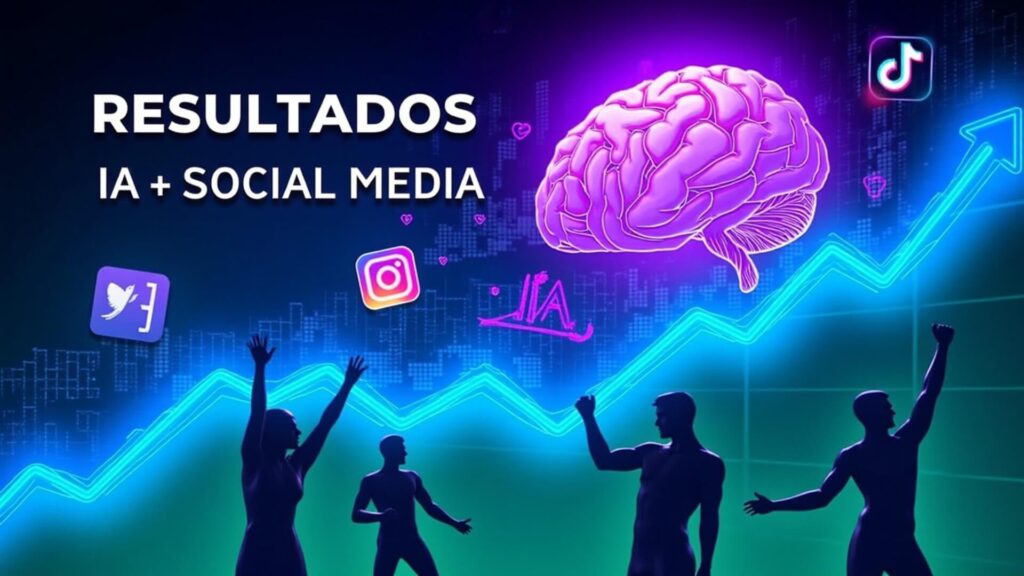 Comparativo de resultados: Social Media tradicional vs. Social Media com IA