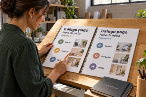 Melhor agência de tráfego pago: compare o plano de mídia
