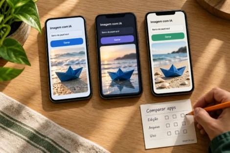 Melhor app de IA para criar imagens: compare 3 opções