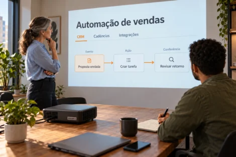 Automação de vendas: CRM, cadências ou integrações?
