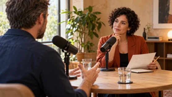 Pauta de entrevista para podcast: perguntas e aprofundamentos